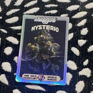 Mysterio Trading Card with Holographic Design